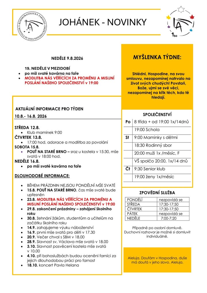 Římskokatolická farnost Brno - Lískovec